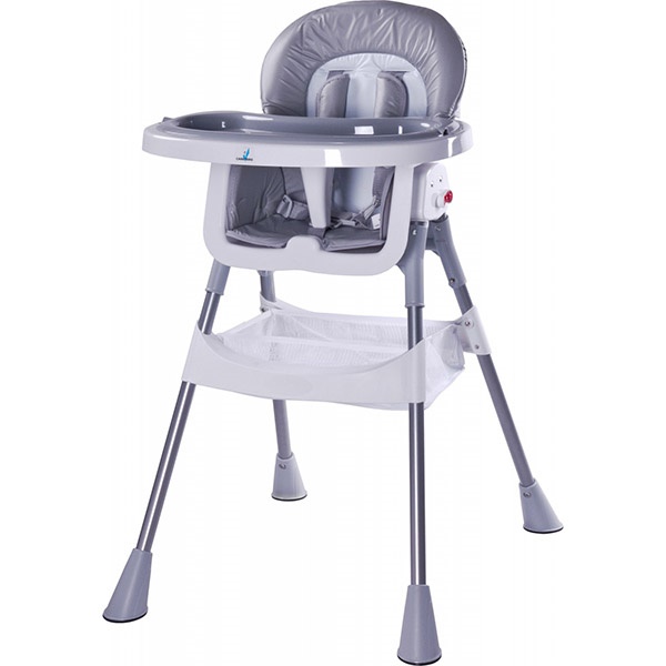 Детский стульчик для кормления Caretero Pop - grey